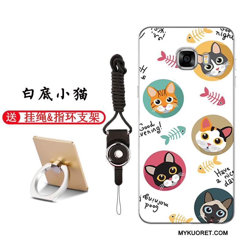 Kuori Samsung Galaxy S6 Laukut Vaaleansininen Puhelimen Kuoret, Kotelo Samsung Galaxy S6 Pehmeä Neste Murtumaton Persoonallisuus