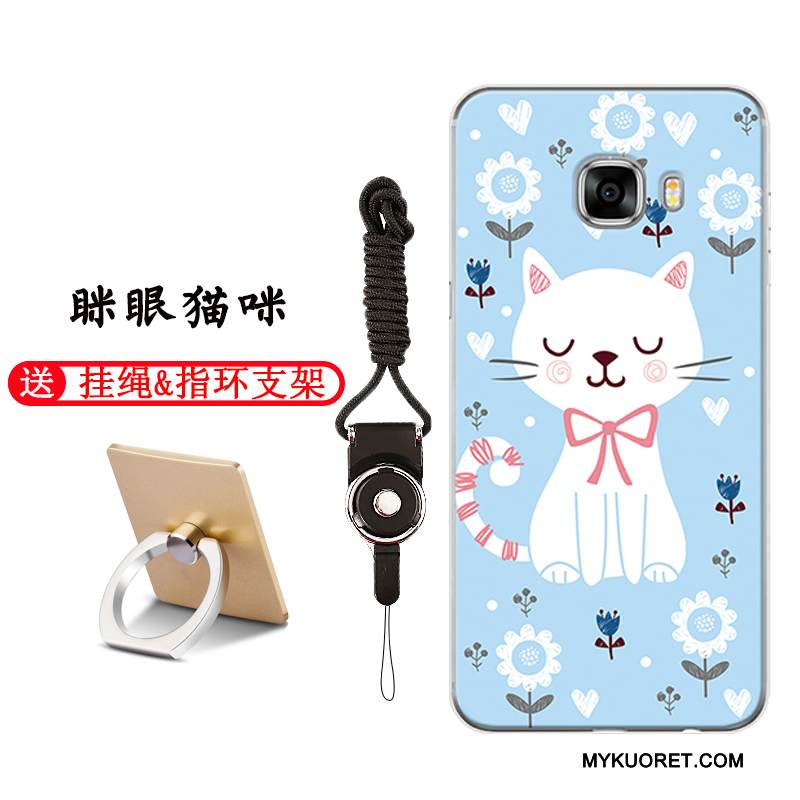 Kuori Samsung Galaxy S6 Laukut Vaaleansininen Puhelimen Kuoret, Kotelo Samsung Galaxy S6 Pehmeä Neste Murtumaton Persoonallisuus