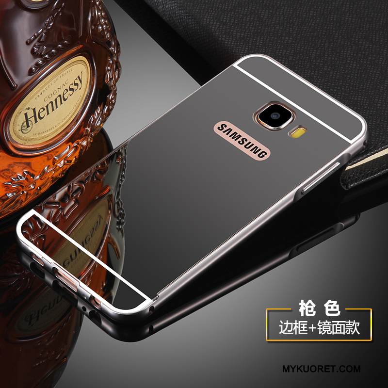 Kuori Samsung Galaxy S6 Metalli Puhelimen Kuoret Takakansi, Kotelo Samsung Galaxy S6 Kehys Keltainen