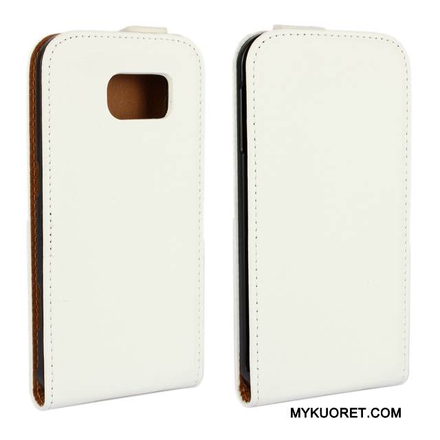Kuori Samsung Galaxy S6 Nahka Jauhe, Kotelo Samsung Galaxy S6 Suojaus