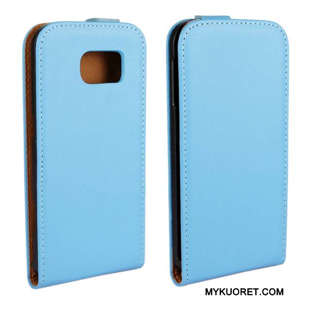 Kuori Samsung Galaxy S6 Nahka Jauhe, Kotelo Samsung Galaxy S6 Suojaus