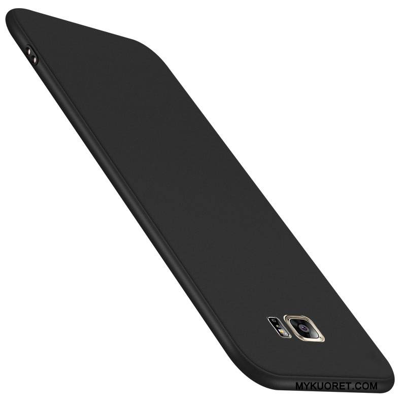 Kuori Samsung Galaxy S6 Silikoni Puhelimen Kuoret Murtumaton, Kotelo Samsung Galaxy S6 Suojaus Pesty Suede Jauhe