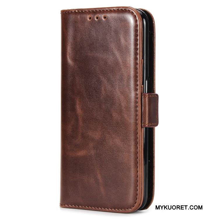 Kuori Samsung Galaxy S6 Suojaus Murtumaton Puhelimen Kuoret, Kotelo Samsung Galaxy S6 Nahka