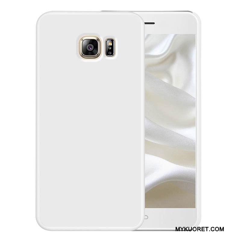 Kuori Samsung Galaxy S6 Suojaus Sininen Kova, Kotelo Samsung Galaxy S6 Pesty Suede Väriset