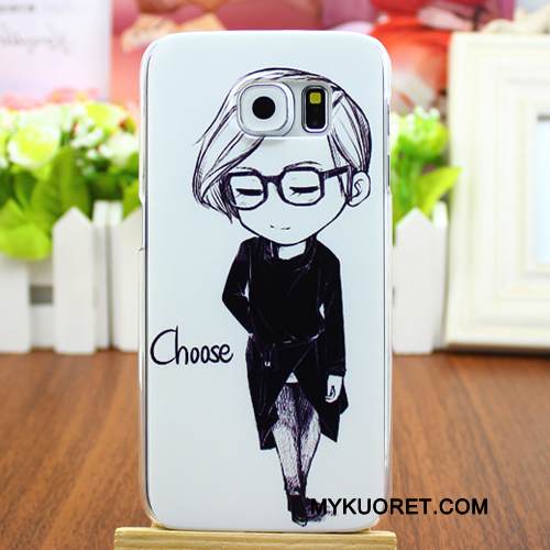 Kuori Samsung Galaxy S6 Suojaus Valkoinen Puhelimen Kuoret, Kotelo Samsung Galaxy S6