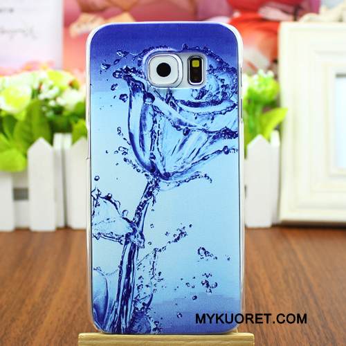 Kuori Samsung Galaxy S6 Suojaus Valkoinen Puhelimen Kuoret, Kotelo Samsung Galaxy S6