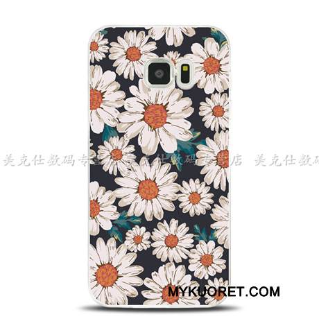 Kuori Samsung Galaxy S7 Edge Kohokuviointi Kustannukset Sininen, Kotelo Samsung Galaxy S7 Edge Sarjakuva Puhelimen Kuoret