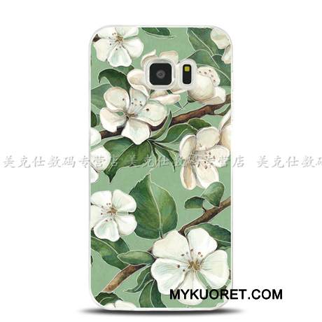 Kuori Samsung Galaxy S7 Edge Kohokuviointi Kustannukset Sininen, Kotelo Samsung Galaxy S7 Edge Sarjakuva Puhelimen Kuoret