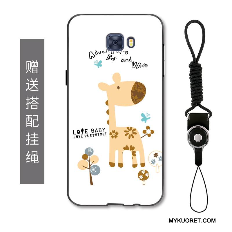 Kuori Samsung Galaxy S7 Edge Kohokuviointi Persoonallisuus Ripustettavat Koristeet, Kotelo Samsung Galaxy S7 Edge Sarjakuva Pieni Ihana