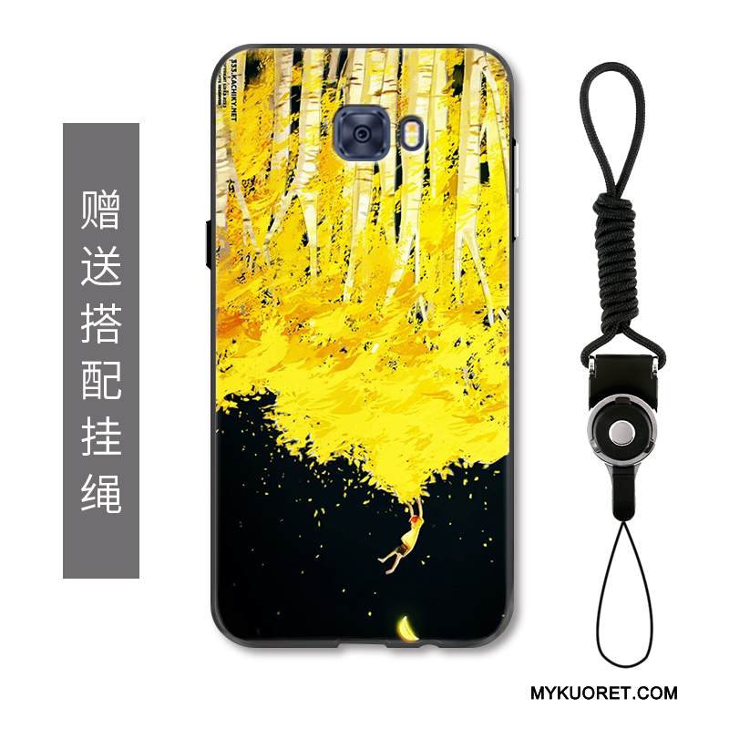 Kuori Samsung Galaxy S7 Edge Laukut Murtumaton Keltainen, Kotelo Samsung Galaxy S7 Edge Suojaus Puhelimen Kuoret Persoonallisuus