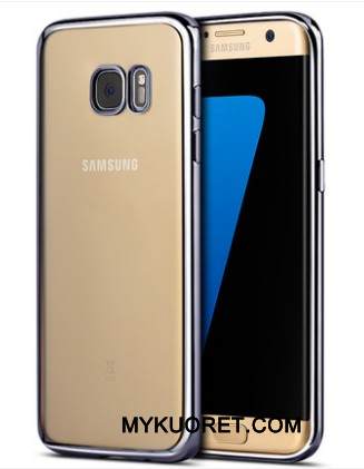 Kuori Samsung Galaxy S7 Edge Laukut Murtumaton Puhelimen Kuoret, Kotelo Samsung Galaxy S7 Edge Silikoni Hopea