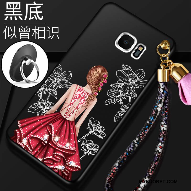 Kuori Samsung Galaxy S7 Edge Laukut Murtumaton Puhelimen Kuoret, Kotelo Samsung Galaxy S7 Edge Suojaus Punainen Uusi