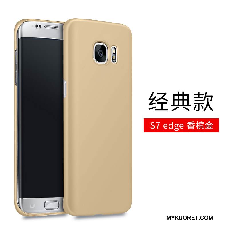 Kuori Samsung Galaxy S7 Edge Laukut Murtumaton Puhelimen Kuoret, Kotelo Samsung Galaxy S7 Edge Yksinkertainen Pesty Suede