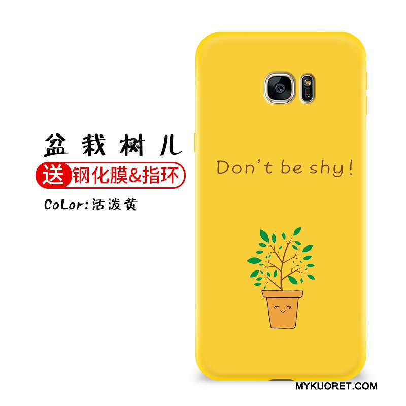 Kuori Samsung Galaxy S7 Edge Laukut Persoonallisuus Musta, Kotelo Samsung Galaxy S7 Edge Silikoni Trendi Puhelimen Kuoret