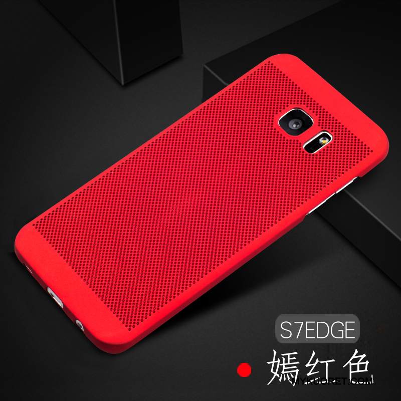 Kuori Samsung Galaxy S7 Edge Laukut Pesty Suede Säteilevä, Kotelo Samsung Galaxy S7 Edge Suojaus Trendi Kova