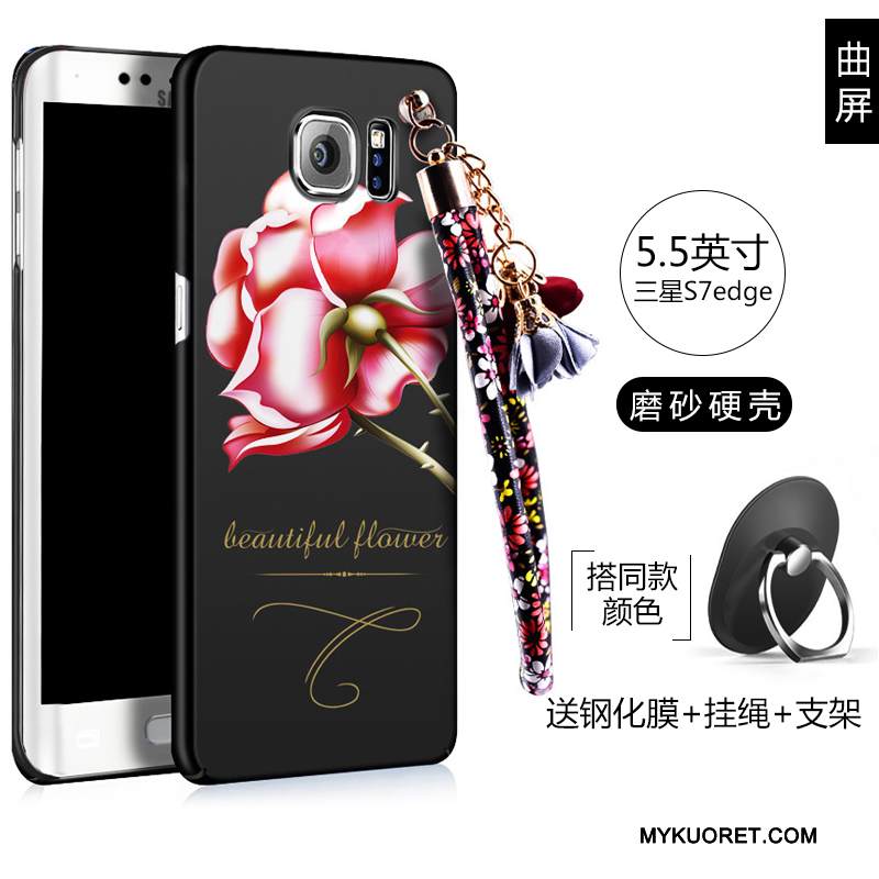 Kuori Samsung Galaxy S7 Edge Laukut Pesty Suede Ultra, Kotelo Samsung Galaxy S7 Edge Suojaus Kova Murtumaton