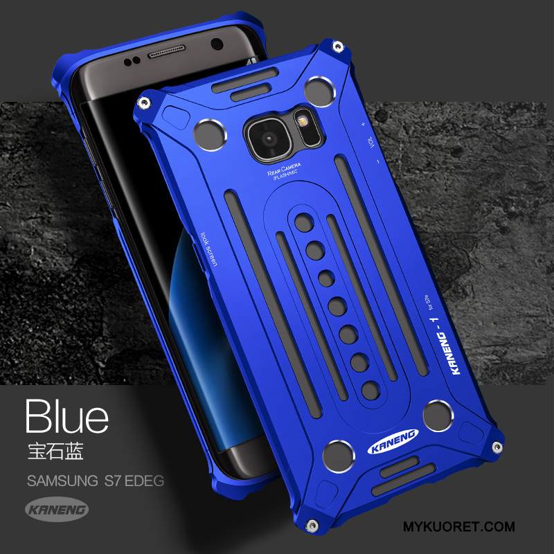 Kuori Samsung Galaxy S7 Edge Luova Kulta Puhelimen Kuoret, Kotelo Samsung Galaxy S7 Edge Suojaus Kova Murtumaton