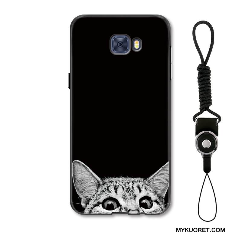 Kuori Samsung Galaxy S7 Edge Luova Lyhyet Murtumaton, Kotelo Samsung Galaxy S7 Edge Kohokuviointi Puhelimen Kuoret Ripustettavat Koristeet