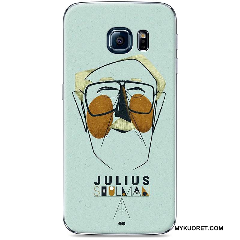 Kuori Samsung Galaxy S7 Edge Maalaus Kustannukset Vaaleansininen, Kotelo Samsung Galaxy S7 Edge Suojaus Puhelimen Kuoret Kova