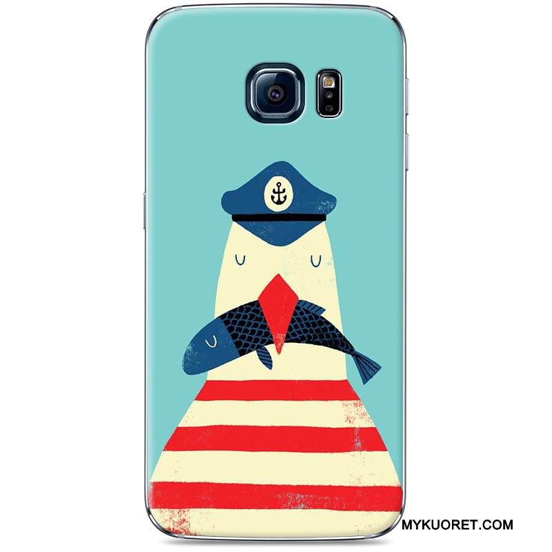 Kuori Samsung Galaxy S7 Edge Maalaus Kustannukset Vaaleansininen, Kotelo Samsung Galaxy S7 Edge Suojaus Puhelimen Kuoret Kova