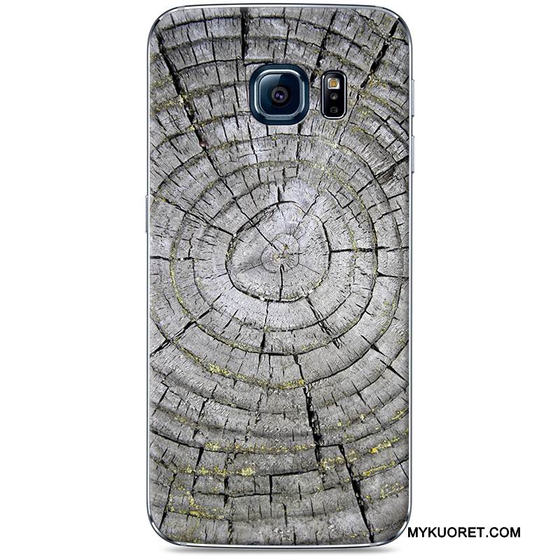 Kuori Samsung Galaxy S7 Edge Maalaus Murtumaton Valkoinen, Kotelo Samsung Galaxy S7 Edge Puulajit Puhelimen Kuoret