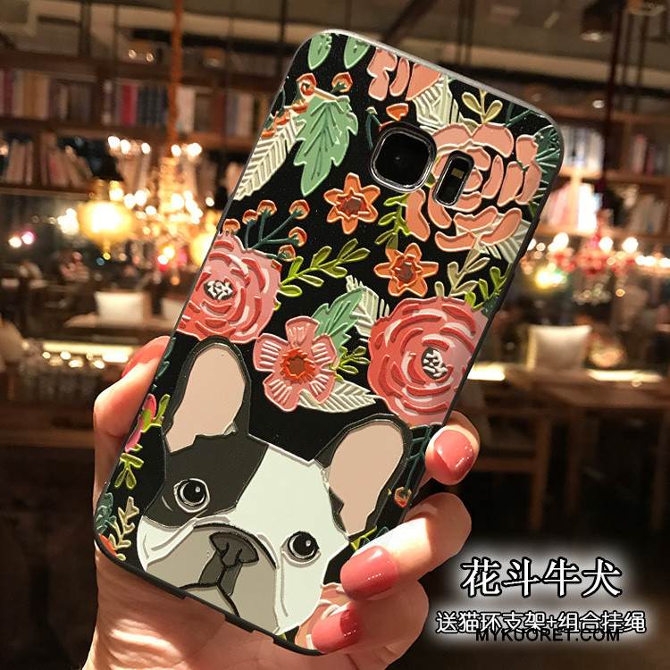 Kuori Samsung Galaxy S7 Edge Monivärinen Trendi Ripustettavat Koristeet, Kotelo Samsung Galaxy S7 Edge Luova Persoonallisuus Puhelimen Kuoret