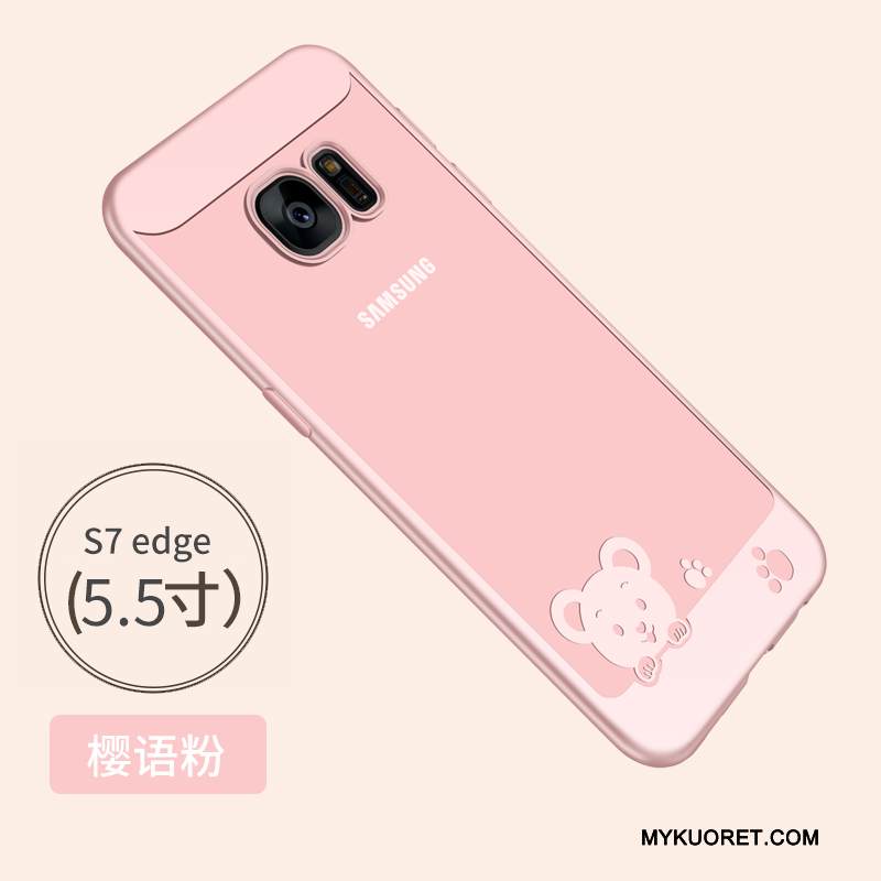 Kuori Samsung Galaxy S7 Edge Pehmeä Neste Murtumaton Jauhe, Kotelo Samsung Galaxy S7 Edge Laukut Puhelimen Kuoret Ohut