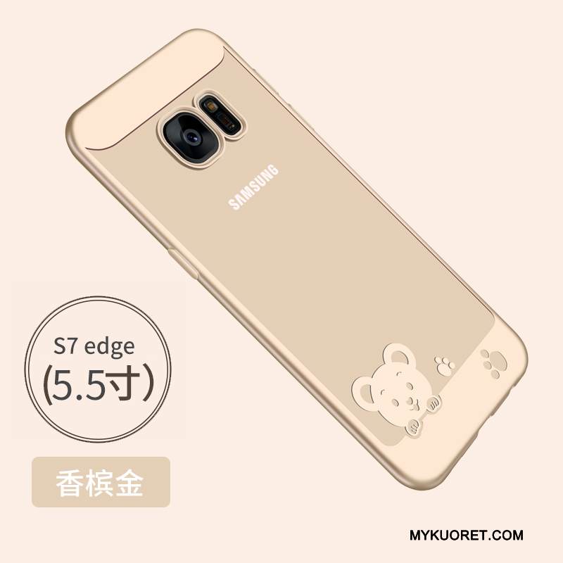 Kuori Samsung Galaxy S7 Edge Pehmeä Neste Murtumaton Jauhe, Kotelo Samsung Galaxy S7 Edge Laukut Puhelimen Kuoret Ohut