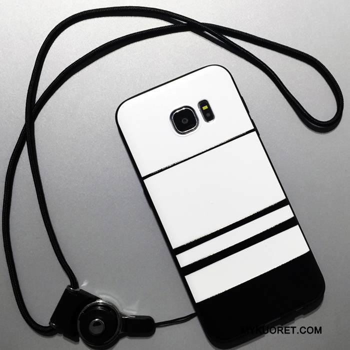 Kuori Samsung Galaxy S7 Edge Sarjakuva Murtumaton Ripustettavat Koristeet, Kotelo Samsung Galaxy S7 Edge Pehmeä Neste Puhelimen Kuoret Trendi