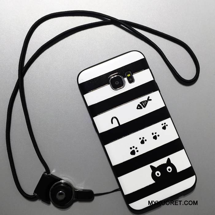 Kuori Samsung Galaxy S7 Edge Sarjakuva Murtumaton Ripustettavat Koristeet, Kotelo Samsung Galaxy S7 Edge Pehmeä Neste Puhelimen Kuoret Trendi