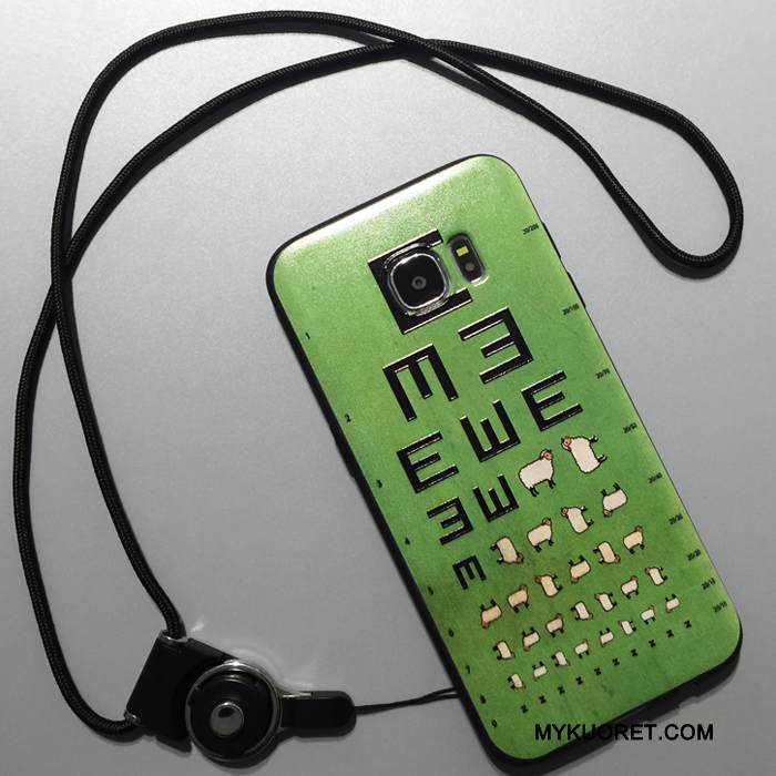 Kuori Samsung Galaxy S7 Edge Sarjakuva Murtumaton Ripustettavat Koristeet, Kotelo Samsung Galaxy S7 Edge Pehmeä Neste Puhelimen Kuoret Trendi