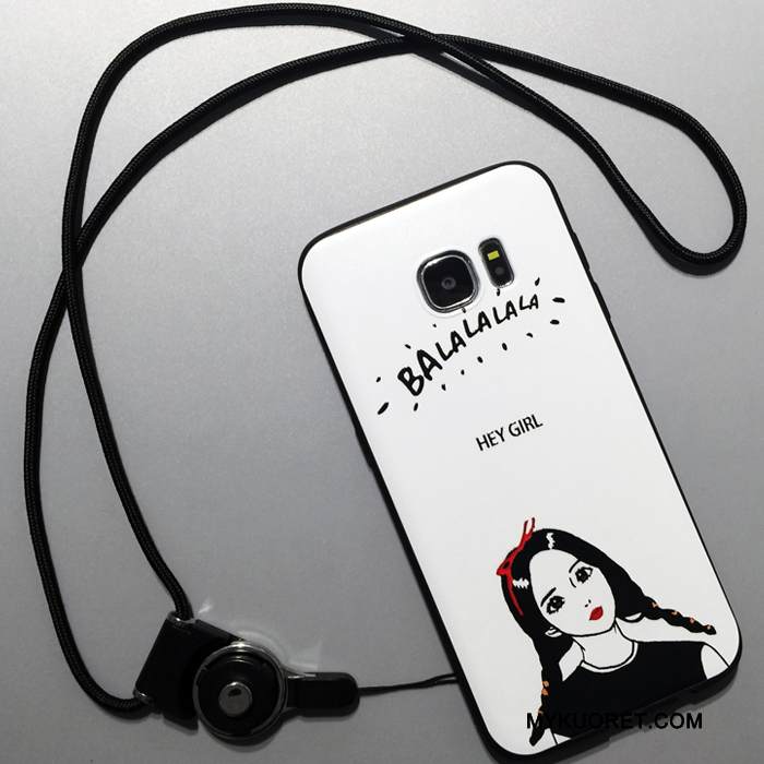 Kuori Samsung Galaxy S7 Edge Sarjakuva Murtumaton Ripustettavat Koristeet, Kotelo Samsung Galaxy S7 Edge Pehmeä Neste Puhelimen Kuoret Trendi