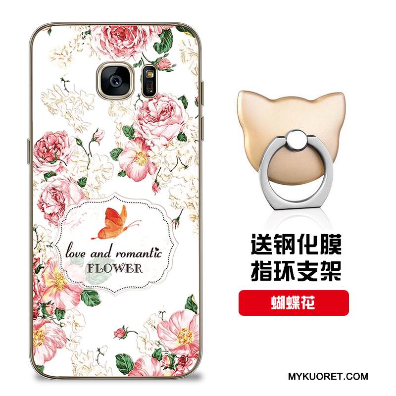 Kuori Samsung Galaxy S7 Edge Silikoni Malli Punainen, Kotelo Samsung Galaxy S7 Edge Pehmeä Neste Puhelimen Kuoret Muokata