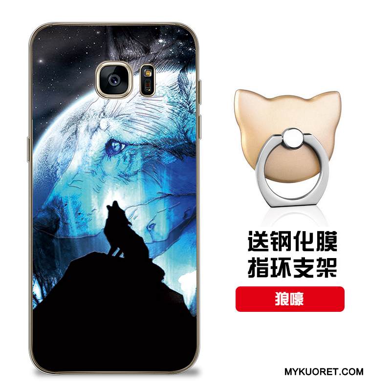 Kuori Samsung Galaxy S7 Edge Silikoni Malli Punainen, Kotelo Samsung Galaxy S7 Edge Pehmeä Neste Puhelimen Kuoret Muokata