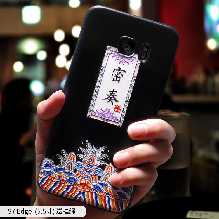 Kuori Samsung Galaxy S7 Edge Silikoni Persoonallisuus Jauhe, Kotelo Samsung Galaxy S7 Edge Laukut Murtumaton Puhelimen Kuoret