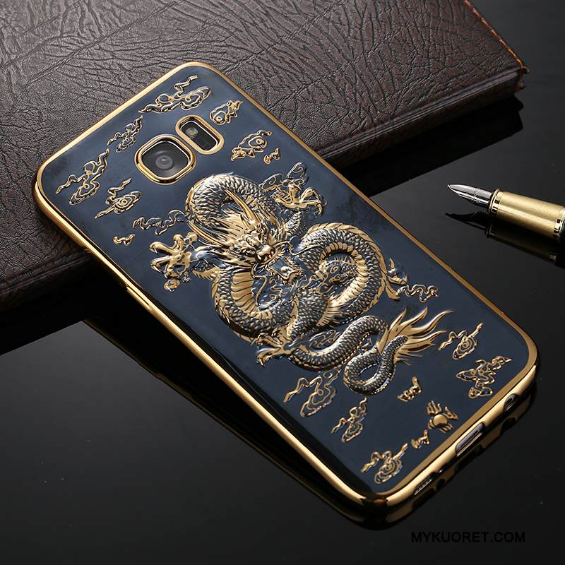 Kuori Samsung Galaxy S7 Edge Silikoni Persoonallisuus Murtumaton, Kotelo Samsung Galaxy S7 Edge Laukut Trendi 说