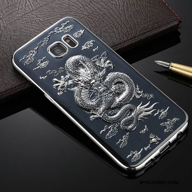 Kuori Samsung Galaxy S7 Edge Silikoni Persoonallisuus Murtumaton, Kotelo Samsung Galaxy S7 Edge Laukut Trendi 说