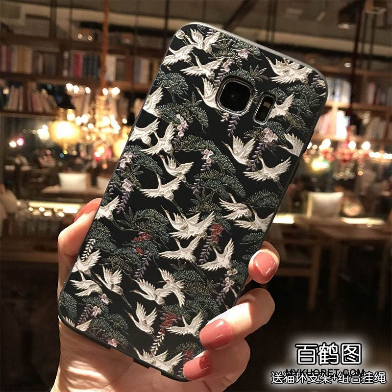 Kuori Samsung Galaxy S7 Edge Silikoni Persoonallisuus Trendi, Kotelo Samsung Galaxy S7 Edge Laukut Tuuli Puhelimen Kuoret