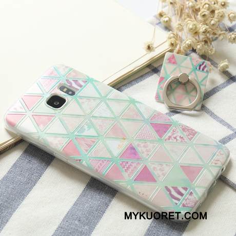 Kuori Samsung Galaxy S7 Edge Silikoni Puhelimen Kuoret Ohut, Kotelo Samsung Galaxy S7 Edge Suojaus Rengas