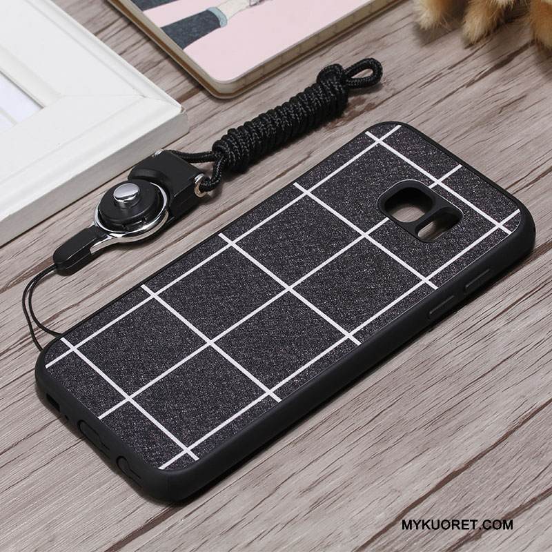 Kuori Samsung Galaxy S7 Edge Silikoni Puhelimen Kuoret Ripustettavat Koristeet, Kotelo Samsung Galaxy S7 Edge Suojaus Jauhe Persoonallisuus