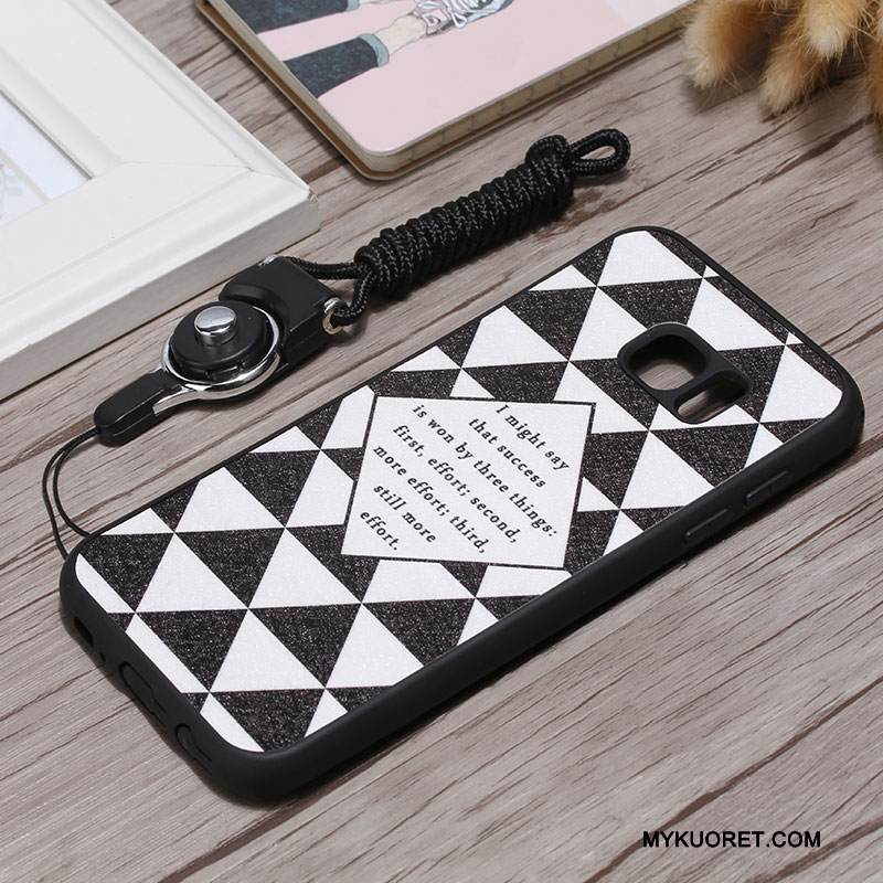 Kuori Samsung Galaxy S7 Edge Silikoni Puhelimen Kuoret Ripustettavat Koristeet, Kotelo Samsung Galaxy S7 Edge Suojaus Jauhe Persoonallisuus