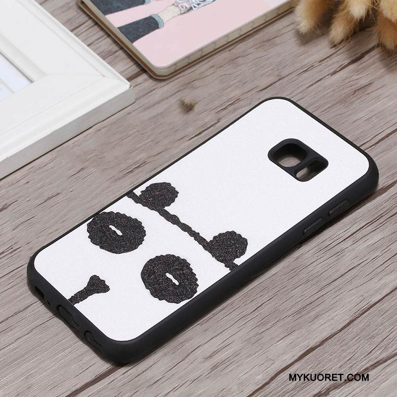 Kuori Samsung Galaxy S7 Edge Silikoni Puhelimen Kuoret Ripustettavat Koristeet, Kotelo Samsung Galaxy S7 Edge Suojaus Jauhe Persoonallisuus