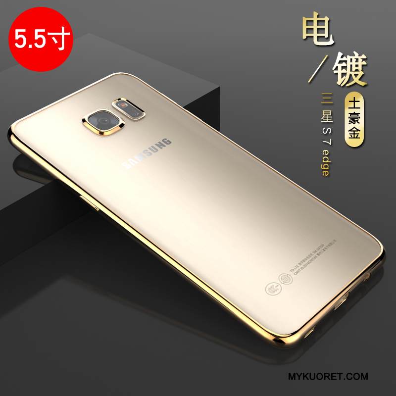 Kuori Samsung Galaxy S7 Edge Silikoni Puhelimen Kuoret Ultra, Kotelo Samsung Galaxy S7 Edge Pehmeä Neste Ohut Murtumaton