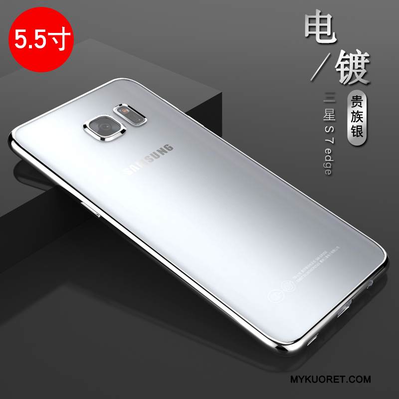 Kuori Samsung Galaxy S7 Edge Silikoni Puhelimen Kuoret Ultra, Kotelo Samsung Galaxy S7 Edge Pehmeä Neste Ohut Murtumaton