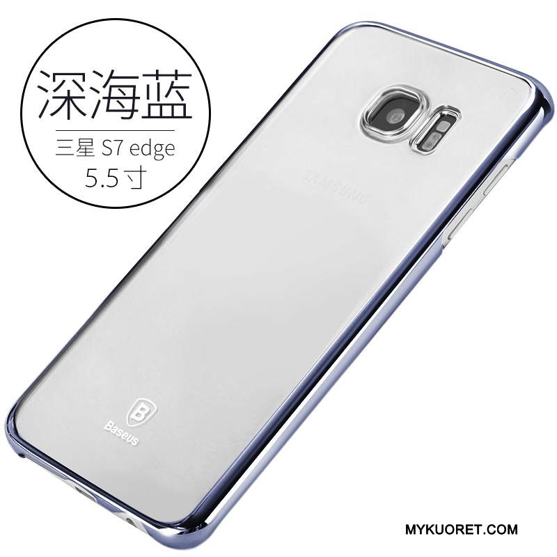 Kuori Samsung Galaxy S7 Edge Suojaus Lisävarusteet Murtumaton, Kotelo Samsung Galaxy S7 Edge Valkoinen Puhelimen Kuoret