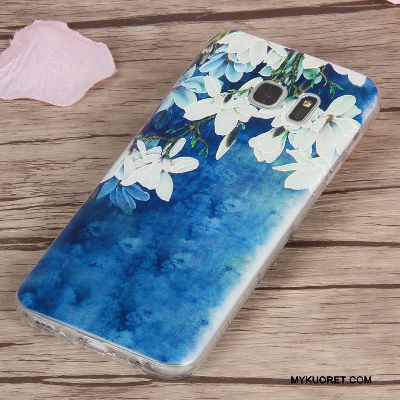 Kuori Samsung Galaxy S7 Edge Suojaus Murtumaton Keltainen, Kotelo Samsung Galaxy S7 Edge Silikoni Läpinäkyvä Puhelimen Kuoret