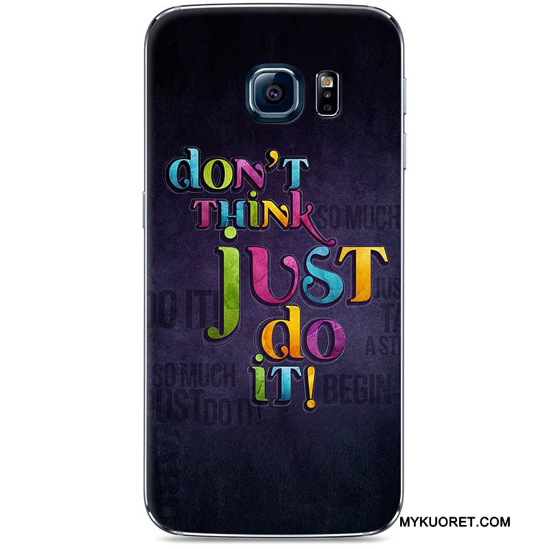 Kuori Samsung Galaxy S7 Edge Suojaus Murtumaton Kova, Kotelo Samsung Galaxy S7 Edge Maalaus Puhelimen Kuoret Violetti