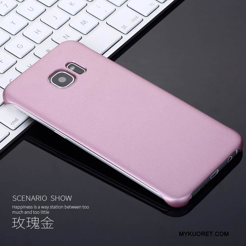 Kuori Samsung Galaxy S7 Edge Suojaus Murtumaton Ultra, Kotelo Samsung Galaxy S7 Edge Kova Pesty Suede