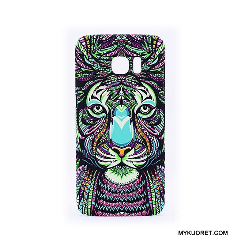 Kuori Samsung Galaxy S7 Edge Suojaus Pesty Suede Vihreä, Kotelo Samsung Galaxy S7 Edge Pehmeä Neste Puhelimen Kuoret Eläin