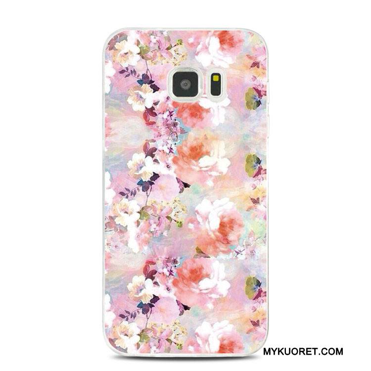 Kuori Samsung Galaxy S7 Edge Tuki Puhelimen Kuoret Kustannukset, Kotelo Samsung Galaxy S7 Edge Monivärinen Sitruuna